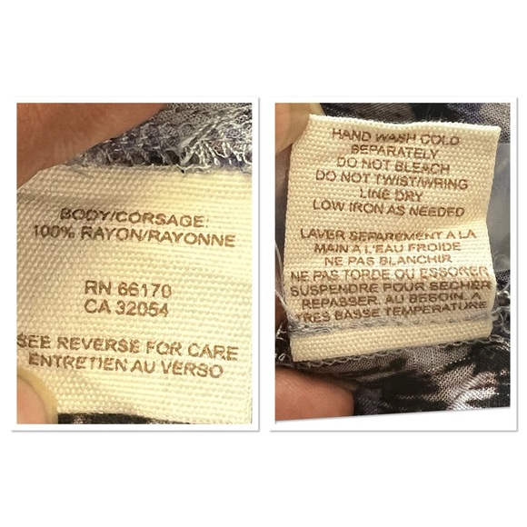 Free People Drop Waist Tank Dress Sz 2 - Picture 8 of 8